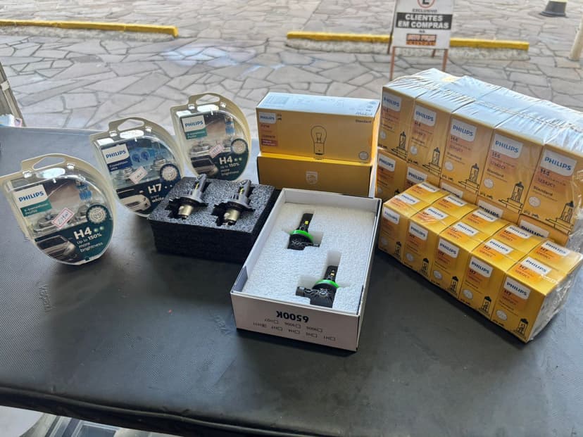 Troca de Lâmpadas Automotivas