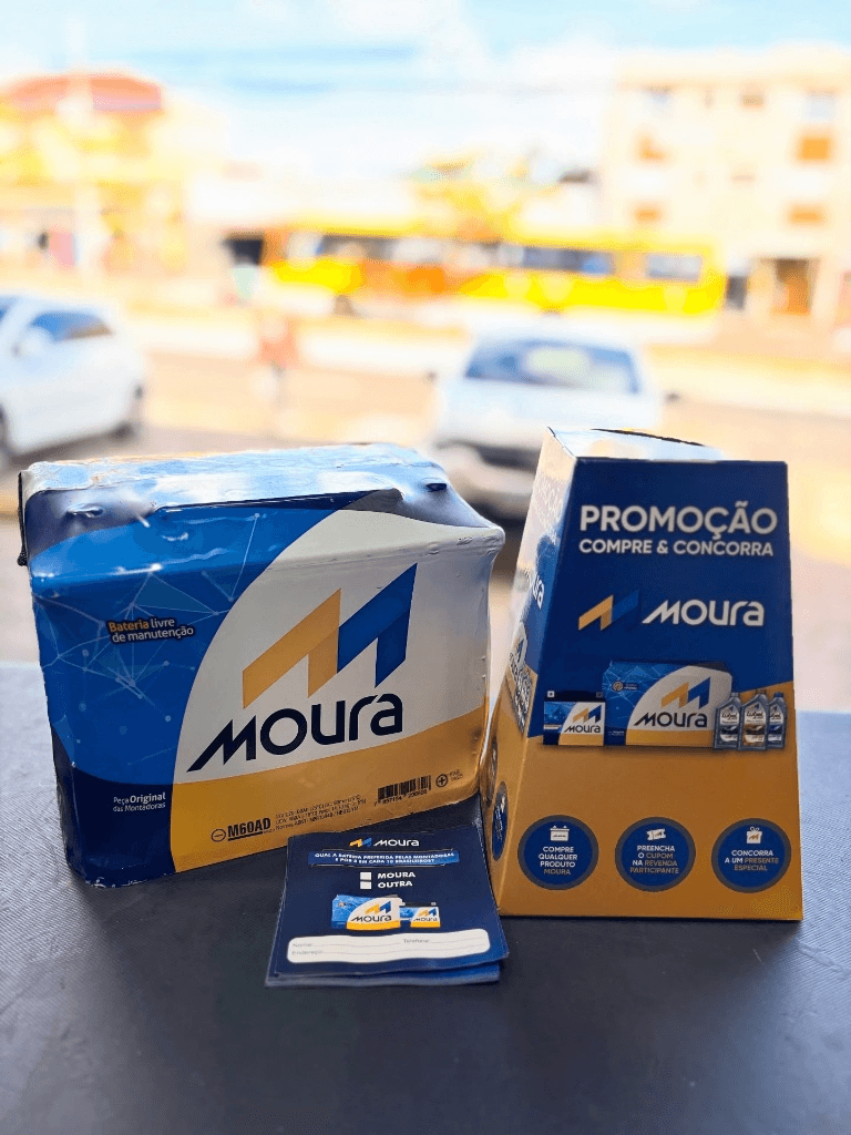 Baterias automotivas Moura