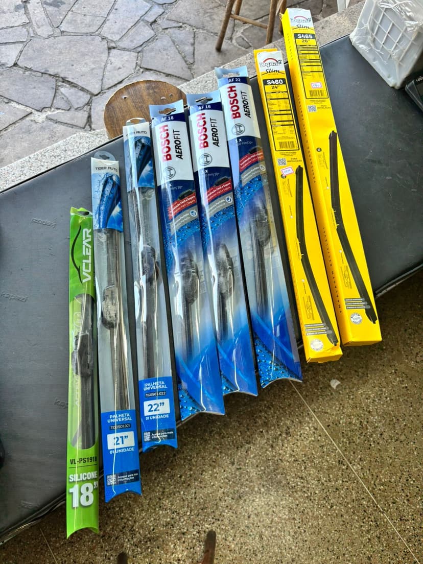 Troca de Palhetas e Limpadores